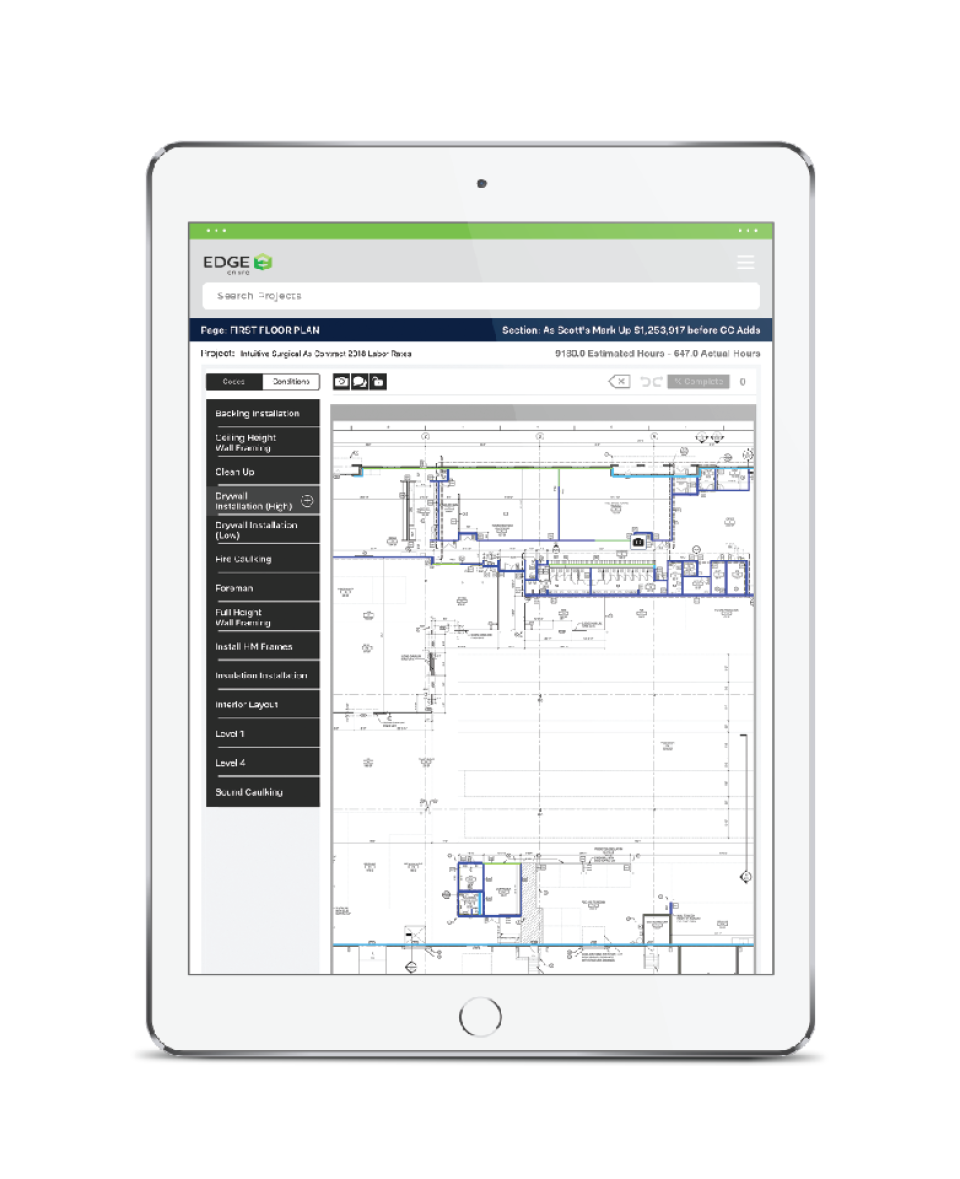 screenshot of Edge On Site
